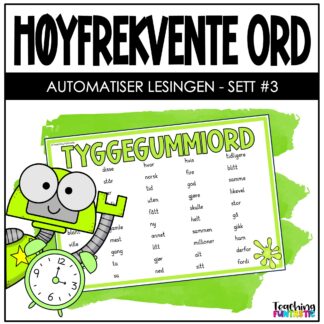 norske høyfrekvente ord