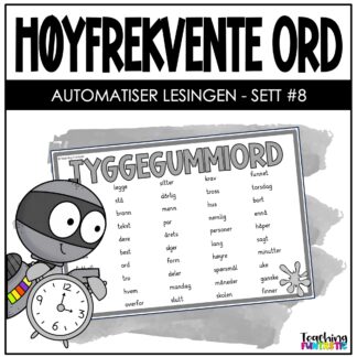 norske høyfrekvente ord