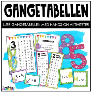gangetabellen multiplikasjon