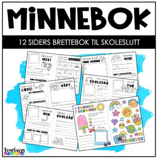 minnebok til skoleslutt