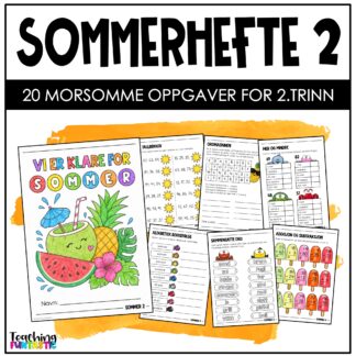 oppgavehefte skoleslutt 2. trinn sommerhefte