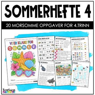 oppgavehefte 4. trinn sommerhefte