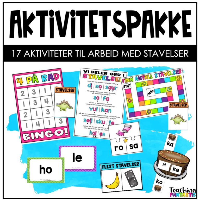 Aktivitetspakker Norsk Arkiver - Teaching Funtastic