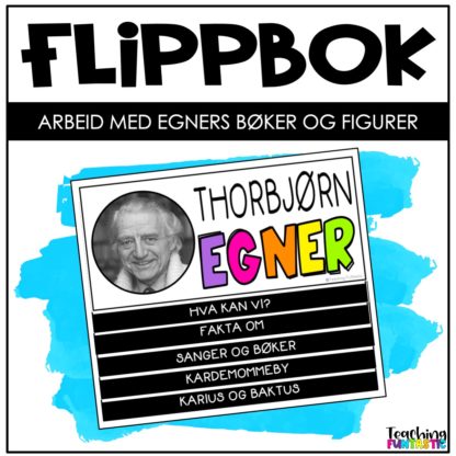 Flippbok oppgaver om Thorbjørn Egner