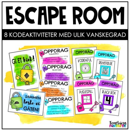 Escape room i undervisningen påske