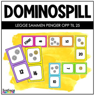Spill i matematikk - Domino med penger