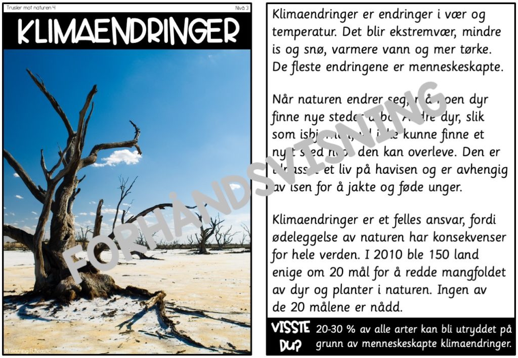 niv-delte-lesetekster-faktatekster-om-naturtrusler-teaching-funtastic