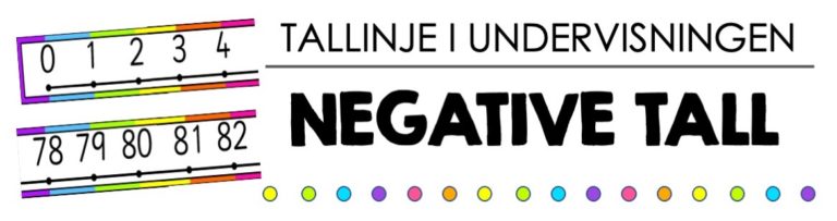 18 engasjerende læringsaktiviteter med tallinje - Teaching Funtastic