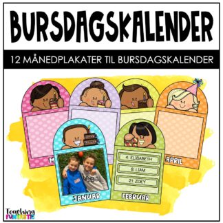 Bursdagskalender Til Klasserom Teaching Funtastic Bursdagskalender Til Klasserom Teaching Funtastic