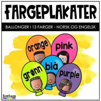 Fargeplakater