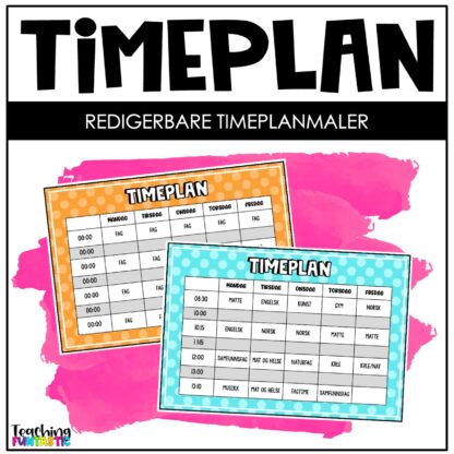 timeplan