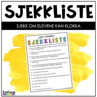 Sjekkliste klokka