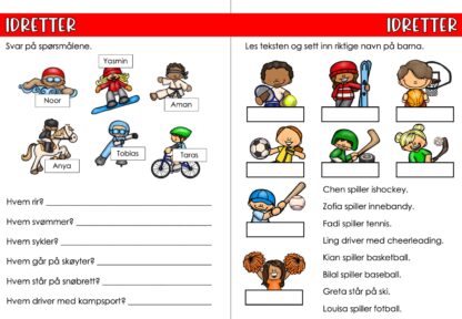 La oss lære norsk – Samlepakke med 10 temaopplegg - Bilde 3