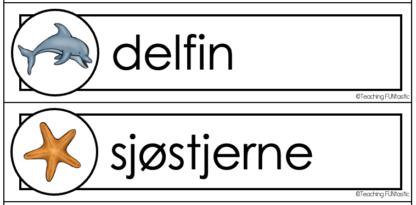 La oss lære norsk – Dyr i og ved vann - Bilde 3