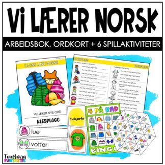 lære norsk klær