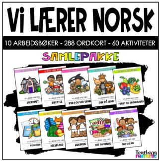 La oss lære norsk – Samlepakke med 10 temaopplegg
