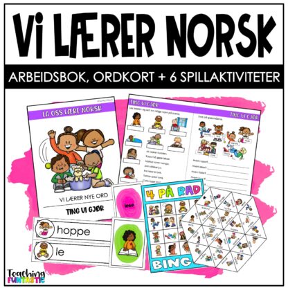 lære norsk verb gjøreord