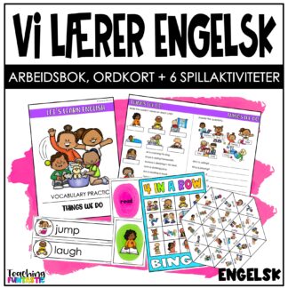 lære engelsk verb daglidagse ord