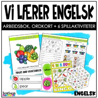 lære engelsk frukt