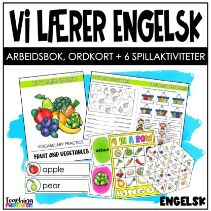 lære engelsk frukt