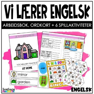 lære engelsk møbler hjemme