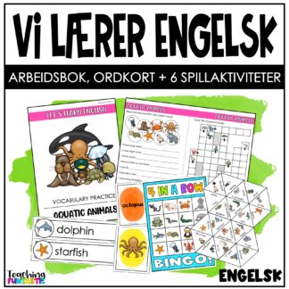 lære engelsk dyr