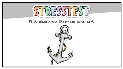 brain breaks aktiviteter stresstest