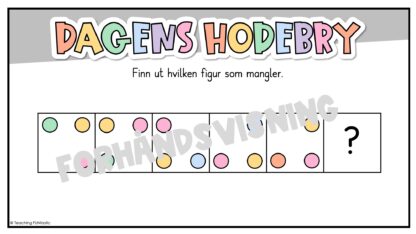 problemløsningsoppgaver barn