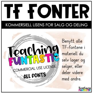 TF font | Kommersiell lisens for bruk av fonter