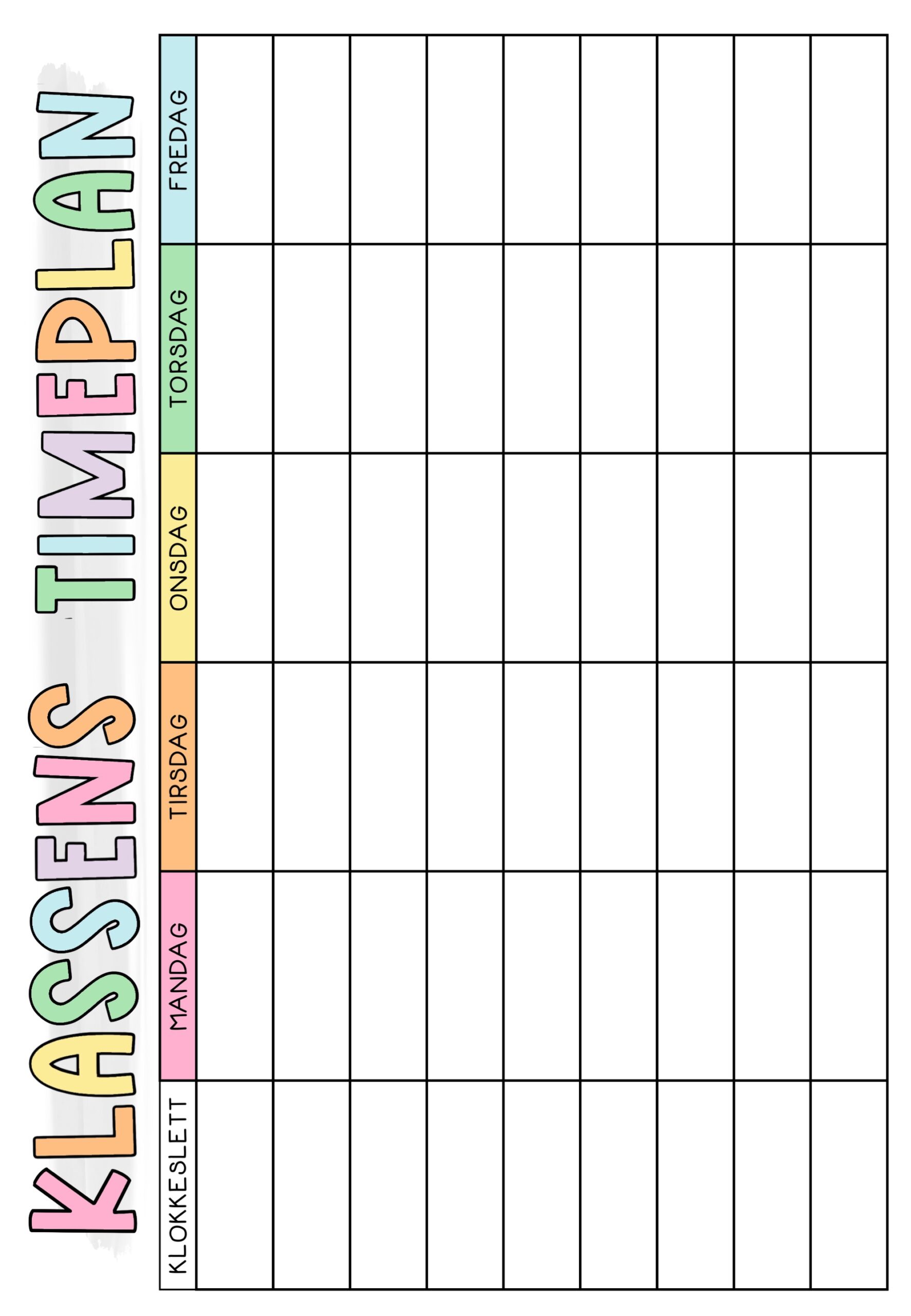 lærerplanlegger 2026