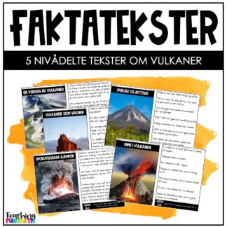 fakta lesetekst vulkaner