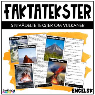 lesetekst engelsk vulkaner