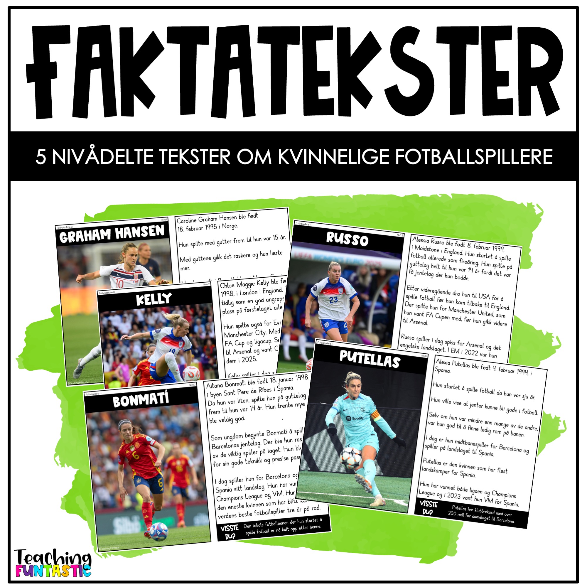 faktatekster fotballspillere