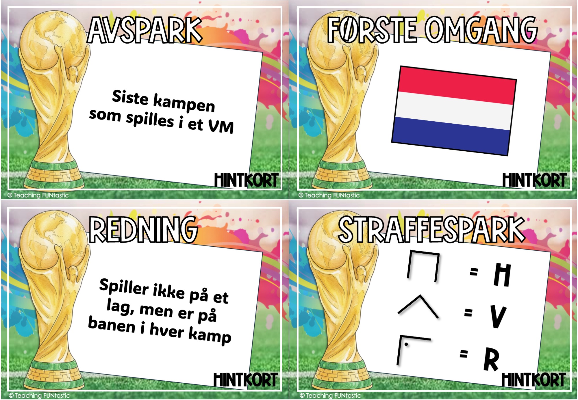 Escape room fotball vm