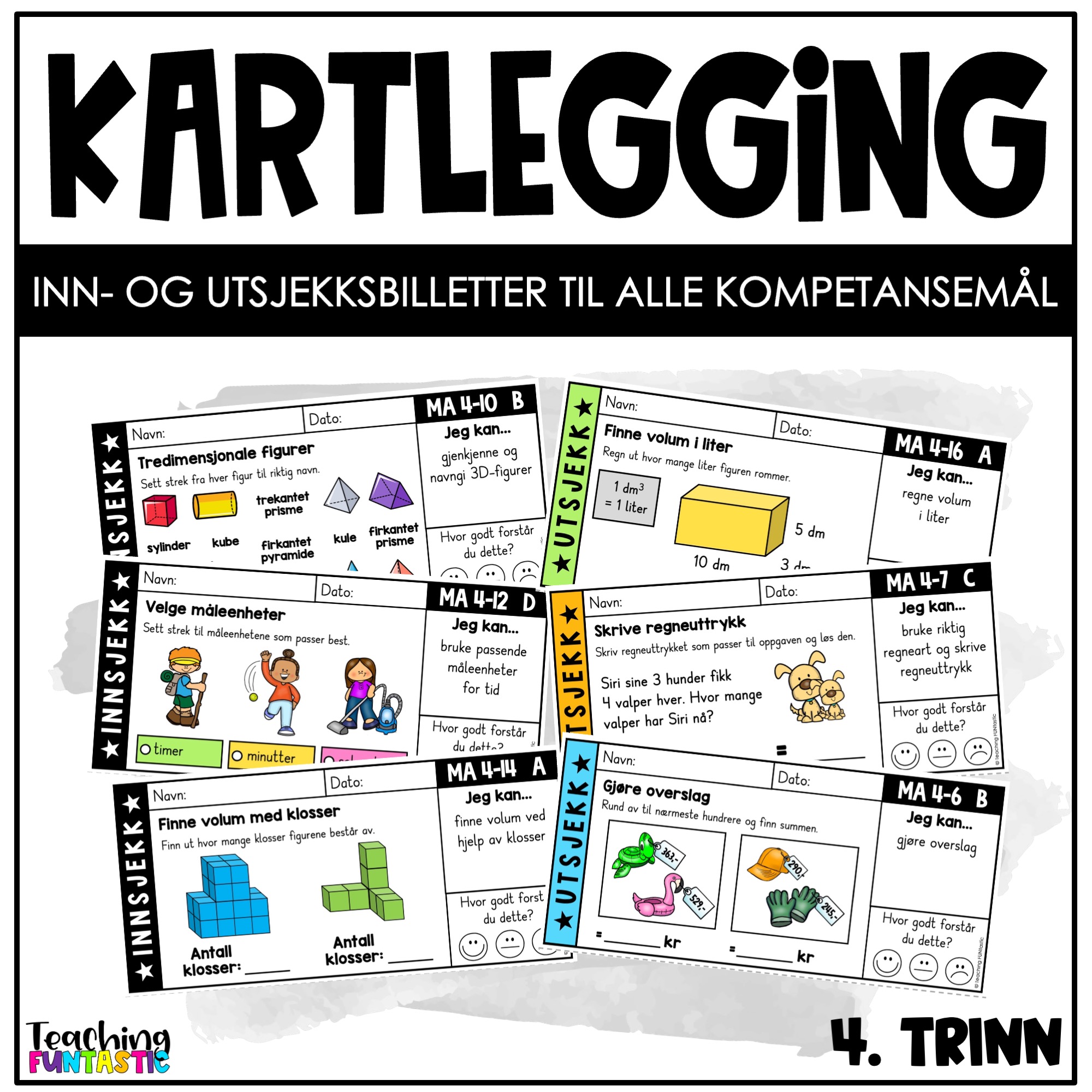 kartlegging matematikk 4. trinn