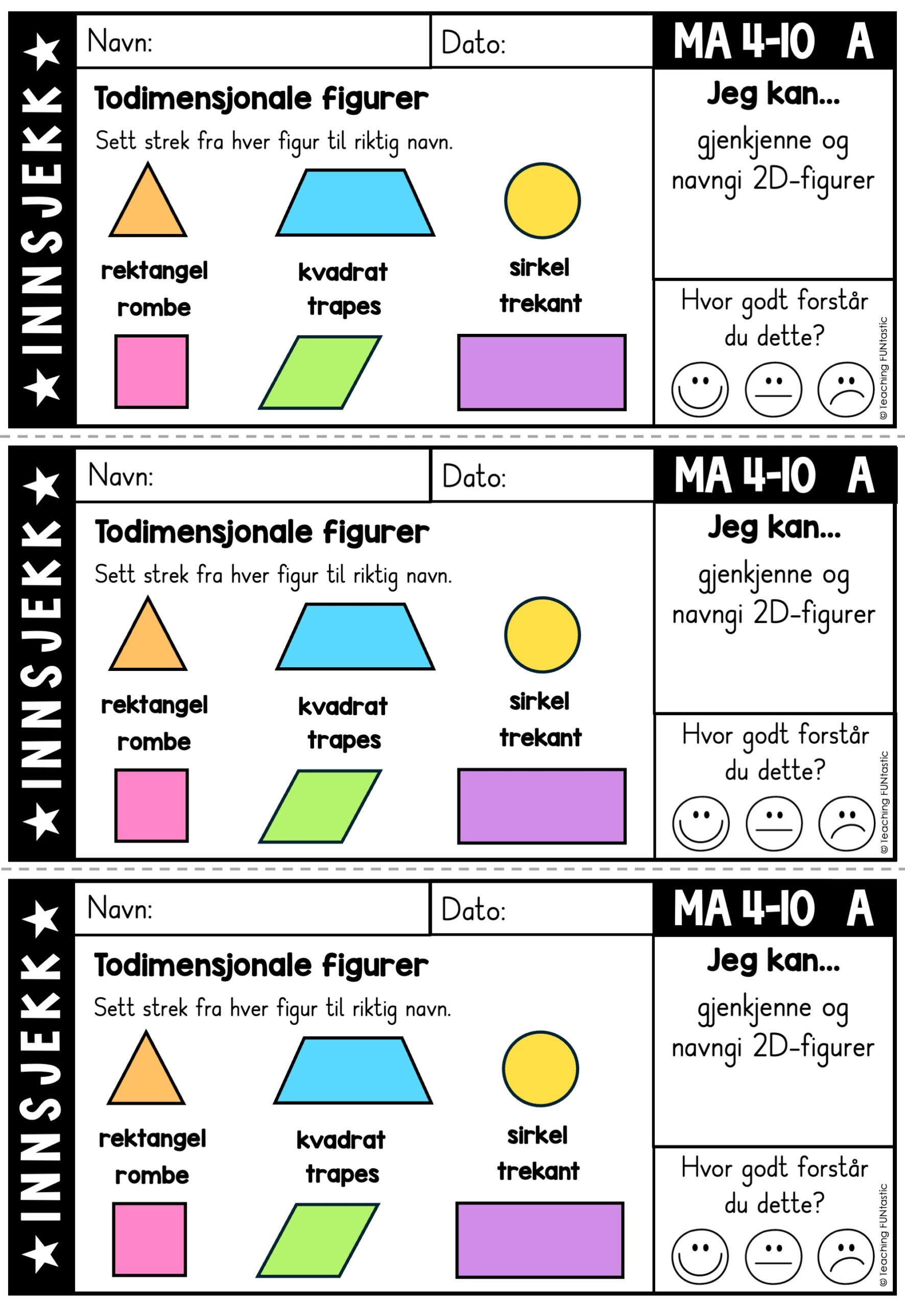 kartlegging matematikk 4. trinn
