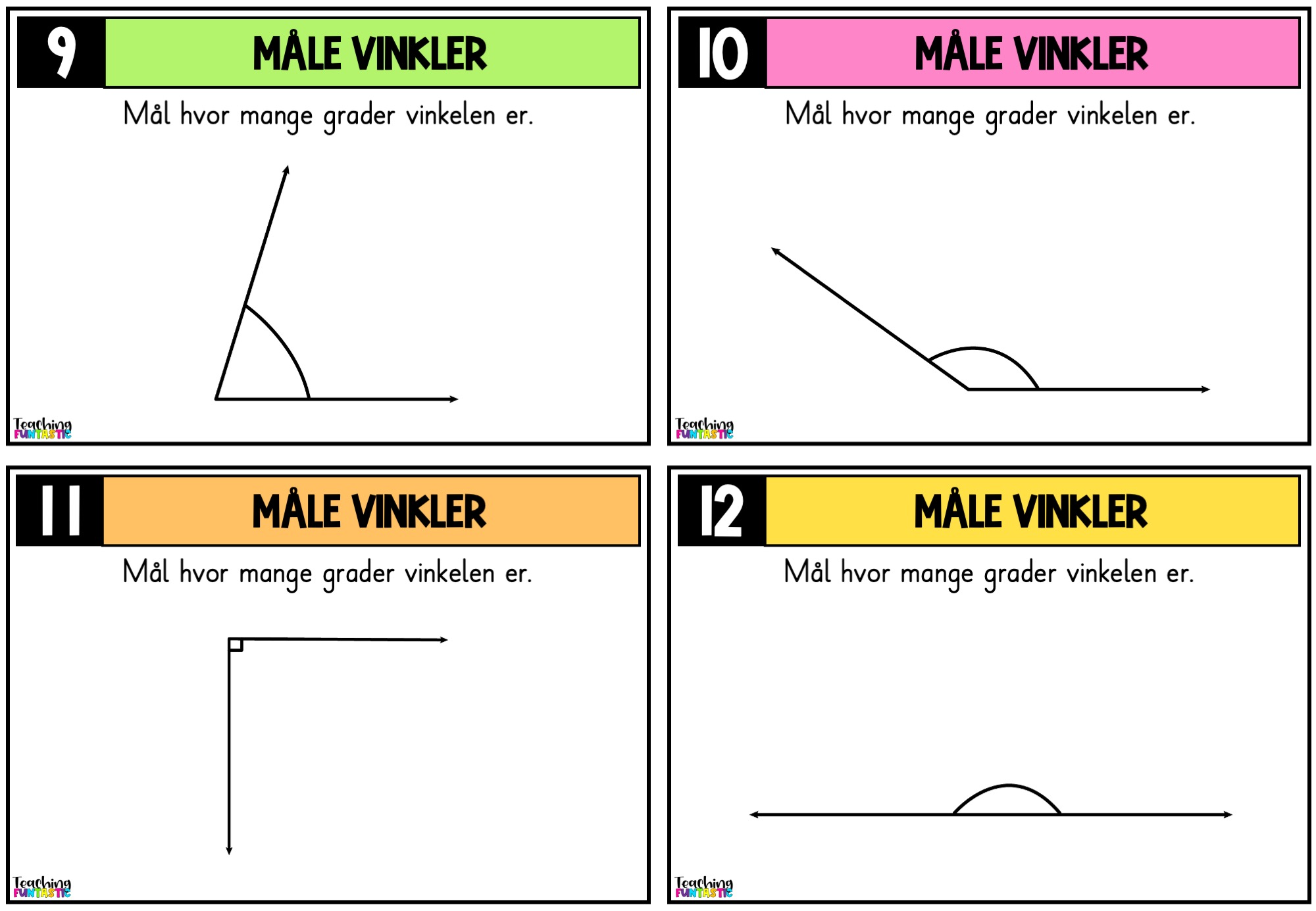 Samlepakke - Oppgavekort i matematikk for 4. trinn - Bilde 9